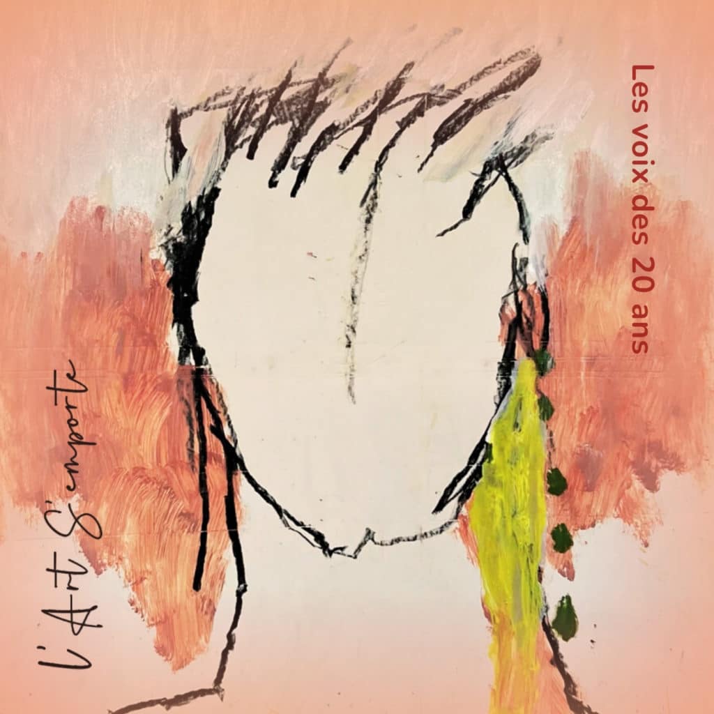 Les 20 ans de l'Art S'Emporte - Pochette vinyle V3 Pochette du vinyle des 20 ans de l'association L'Art S'emporte. Visuel peint par Thierry Le Saëc. Pochette réalisée par Mémoire Vive.